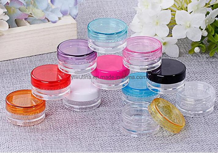50g Cosmetic Packaging Skin Care Face and Body Cream Container Frosted Glass Cream Jar with 3D Printing on Cap 100g 200g
