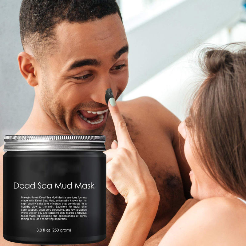 Dead Sea Mud Mask for Shrink Pores and Oily and Sensitive Skin