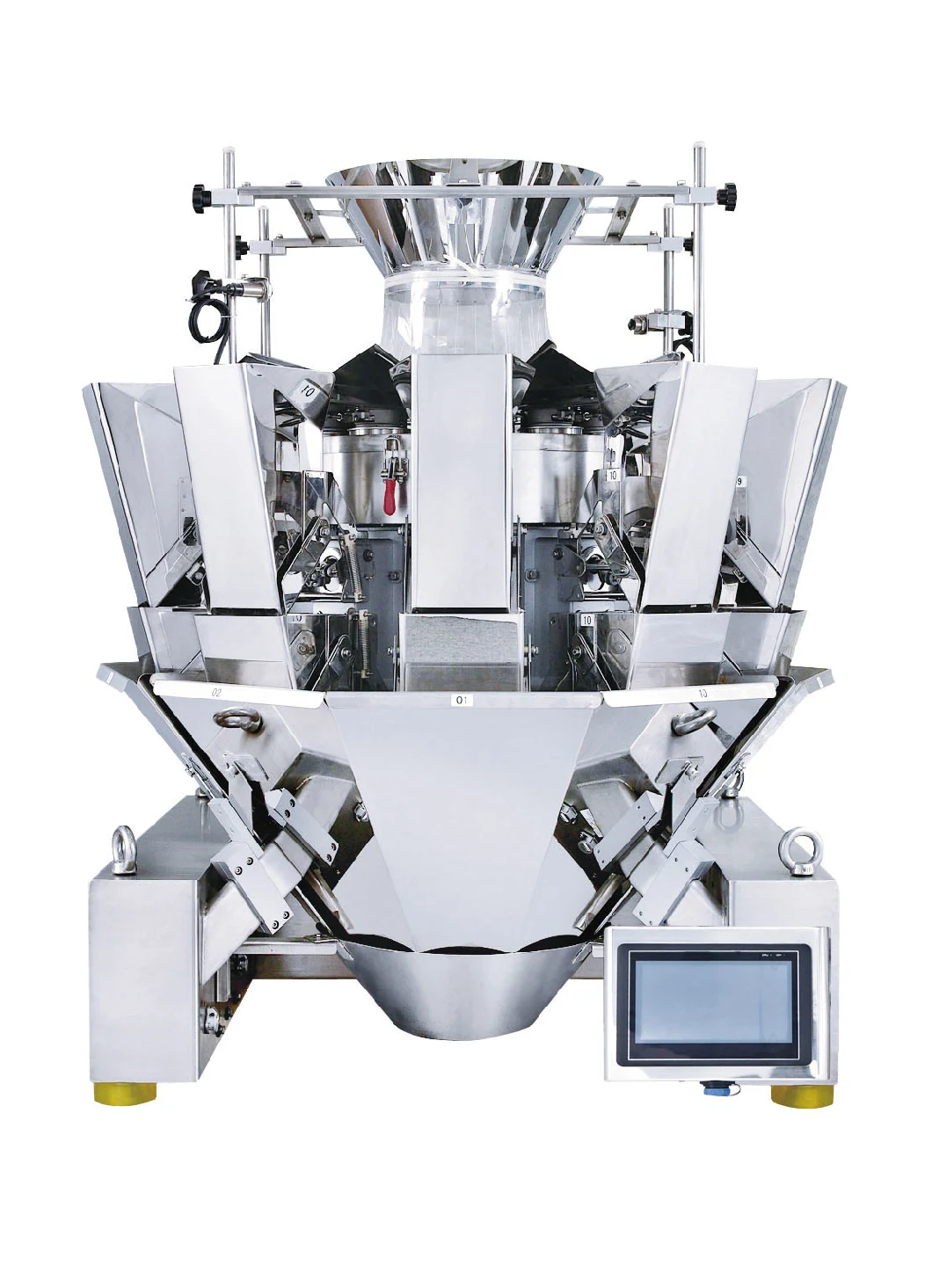 Factory 10 Heads/14 Heads/16 Heads Weigher /Multihead Weigher for Packing Seeds
