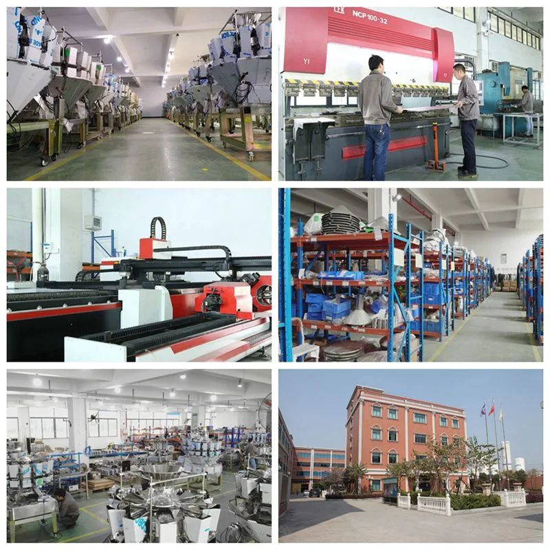 14 Head Multihead Weigher Packaging Machine with Double Bagger
