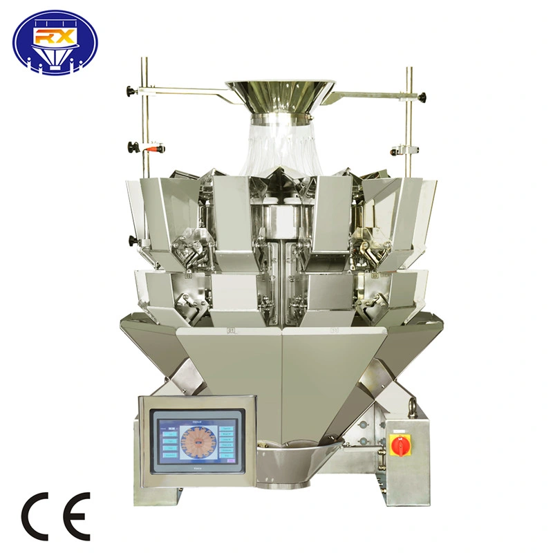 14 Head Multihead Weigher for Biscuit or Goody Pet Food