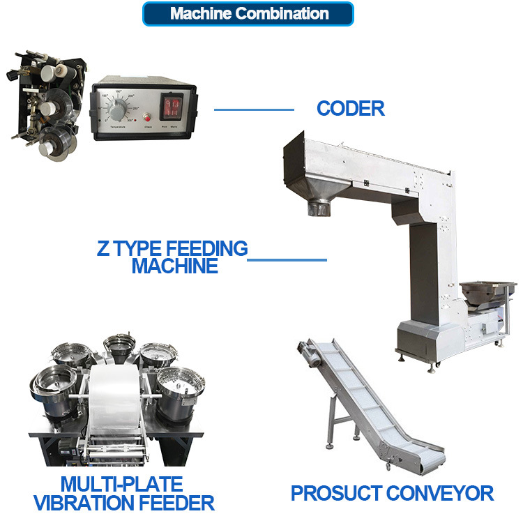 Automatic Nut Bolt Fastener Spare Parts Counting Packing Machine Screw Packaging Machine