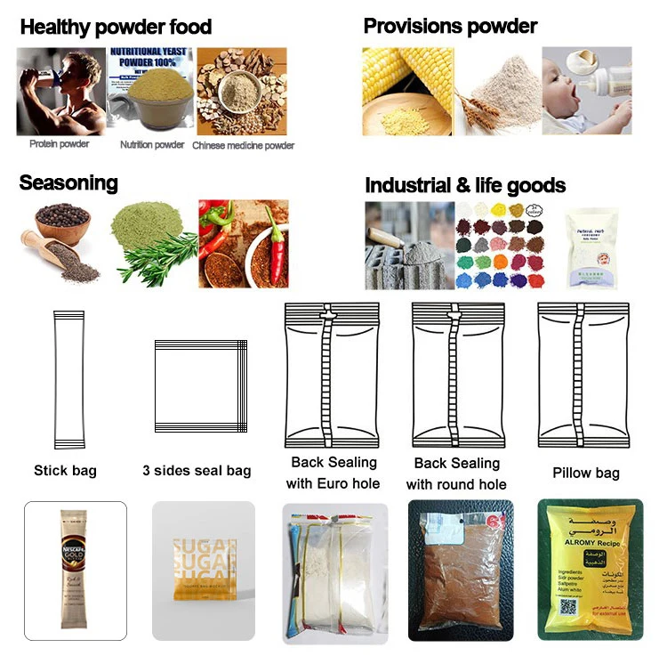 Automatic Medicine Powder Packaging Machine Powder Small Bag Packaging Machinery