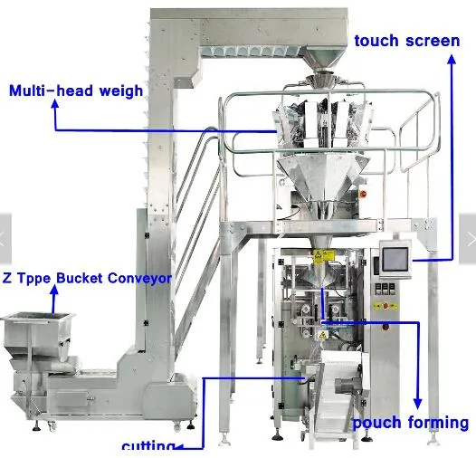 Automatic Particle Packaging Machine, Small Biscuit Packaging Machinery, Measuring Cup, Measuring Small Vertical Packaging Equipment
