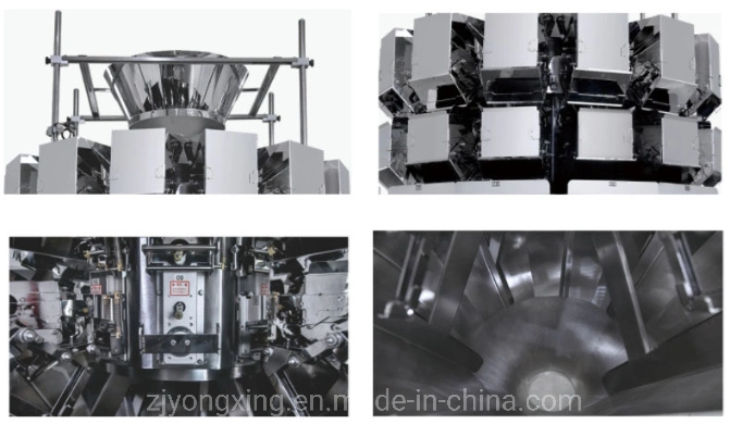 Full 304 Stainless Steel Electric Automatic 10 Head Multihead Weigher