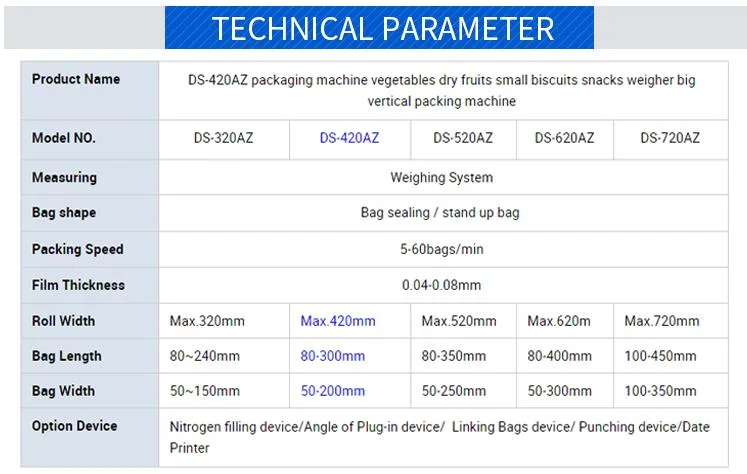 Puffed Granules Stand up Pouch Packing Machine Automatic Doypack Sealing Packing Machine
