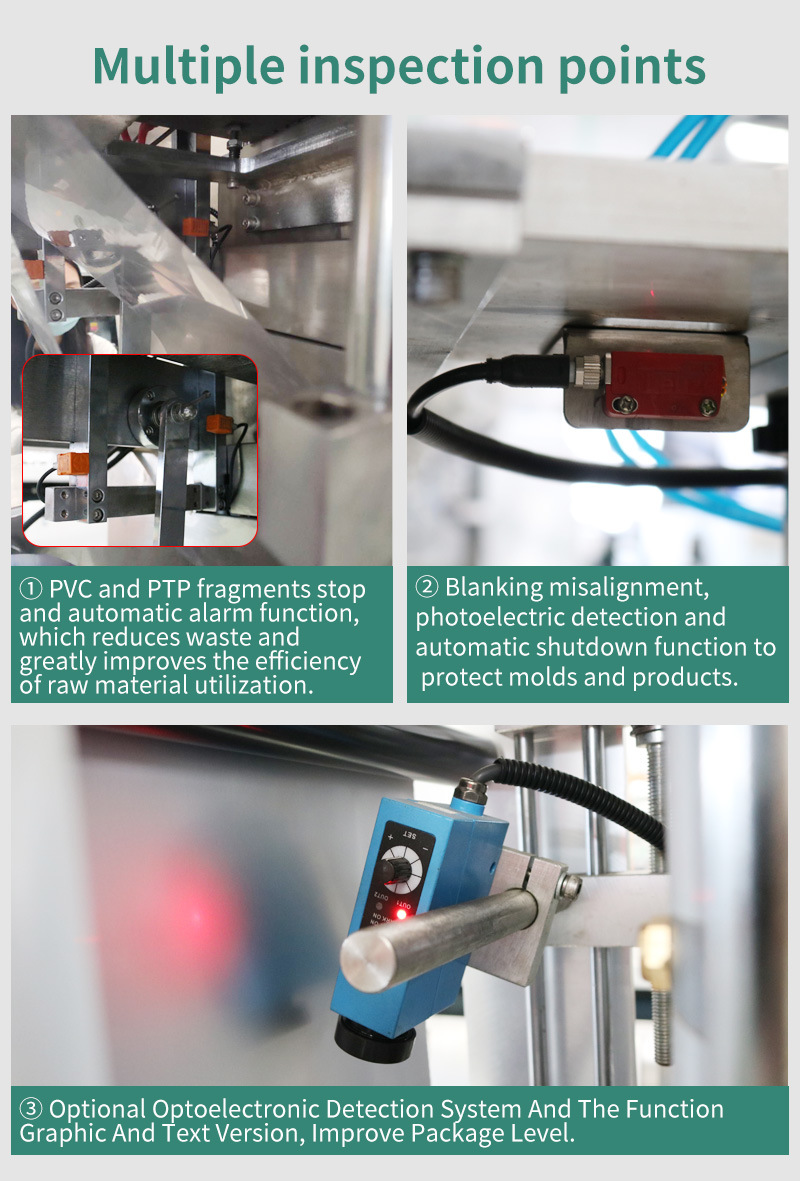 Dpp 160 R Pharmacy Blister Packing Machine 2 Year Warranty Pharmaceutical Pill Blister Packing Machine