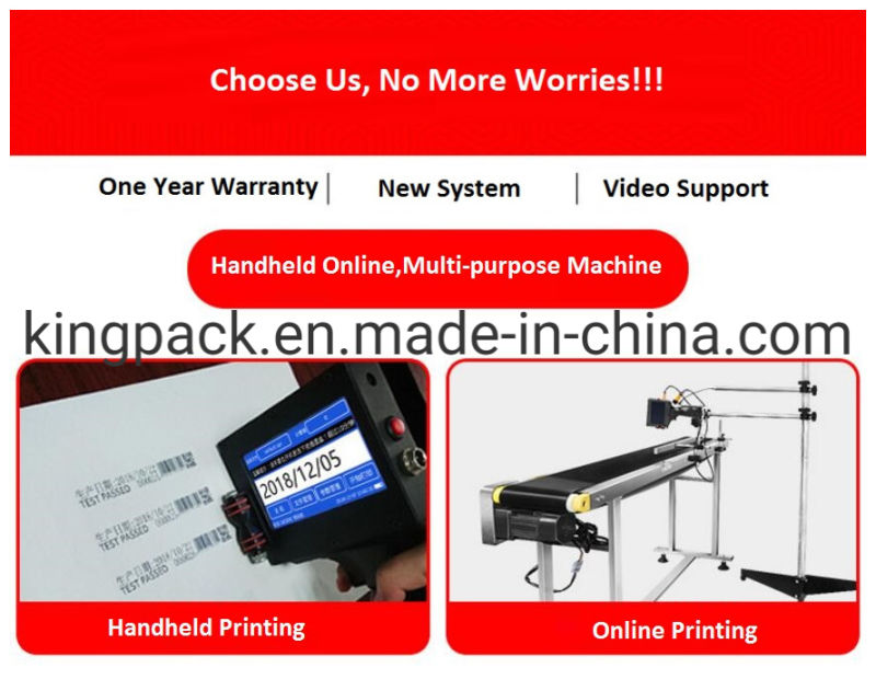 Code Date Printer Inkjet Printer Handhold Printer Filling Machine Labeling Machine Capping Machine Packing Machine