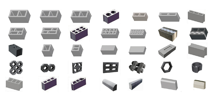 Wholesale Block Making Machine Manual Concrete Hollow Brick Machine