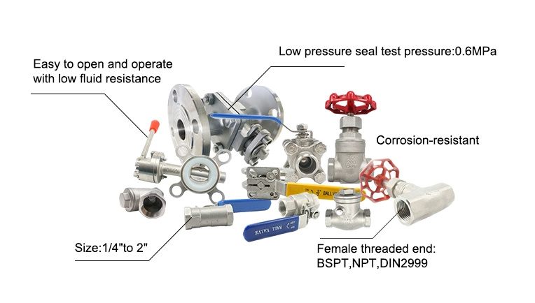 1000 Wog Stainless Steel Investment Casting 1PC Lockable Ball Valve Casting Parts