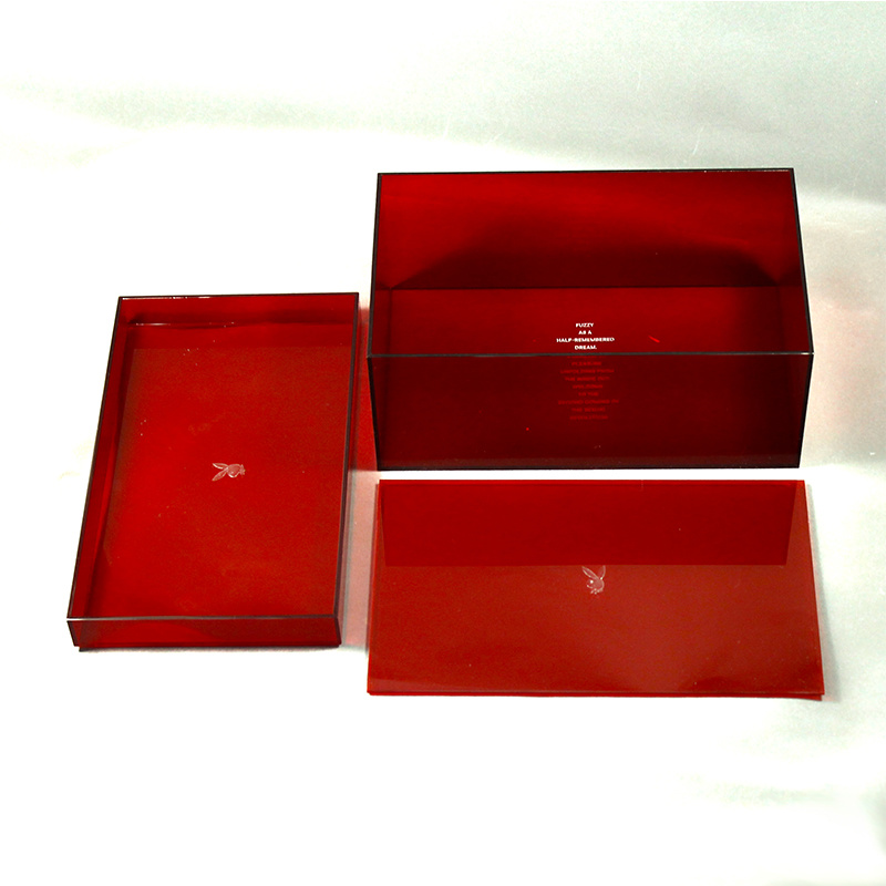 Custom Acrylic Storage Box for Clothes Shoes Display