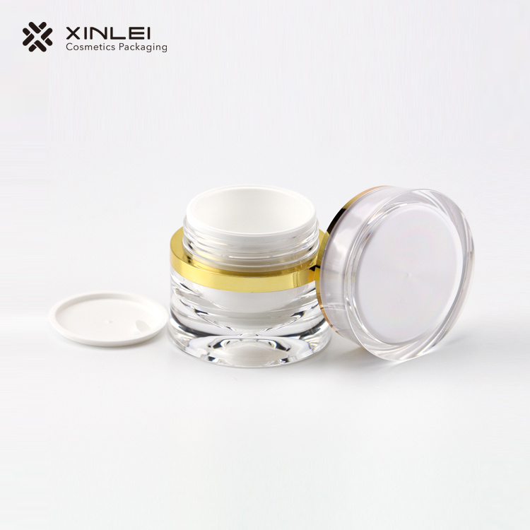 15g 30g 50g Acrylic Cosmetic Gel Cream Bottle Cosmetic Jar
