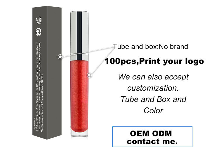 Customized Make up Lipstick Matte Style Lipstick Cosmetics in Free