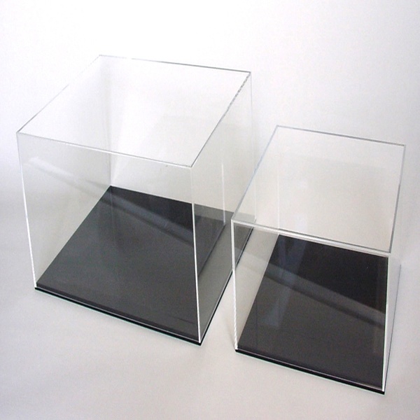 Custom Frosted Acrylic Storage Box with Lid, Acrylic Jewelry Box Cube, Small Acrylic Box