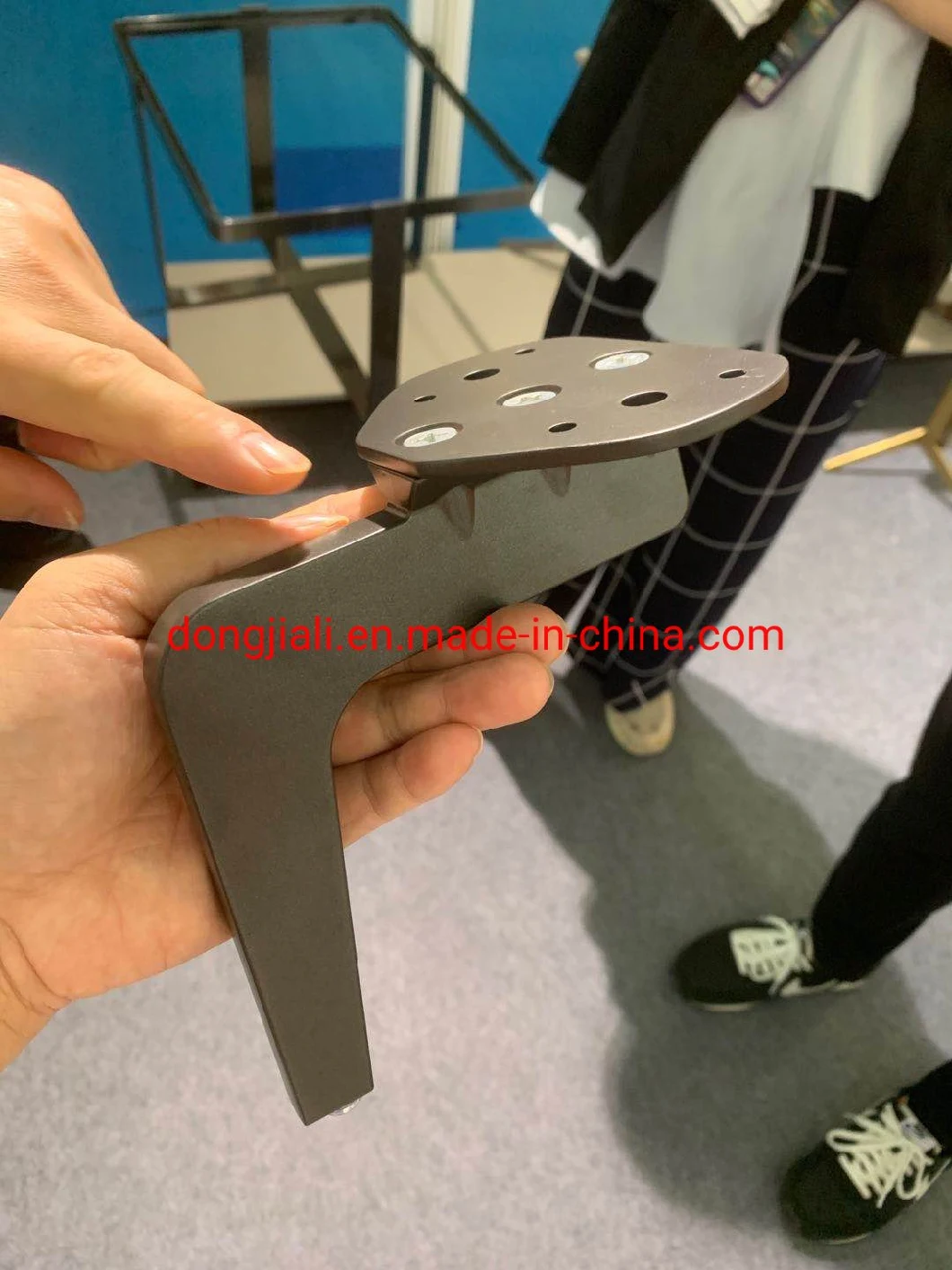 Gun Black Coffee Table TV Table Legs, Hardware Bed Accessories