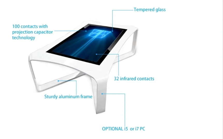 Table Touch Interactive Table Kiosk Floor Stand Coffee Table 55inch Touch Screen Kiosk Interactive
