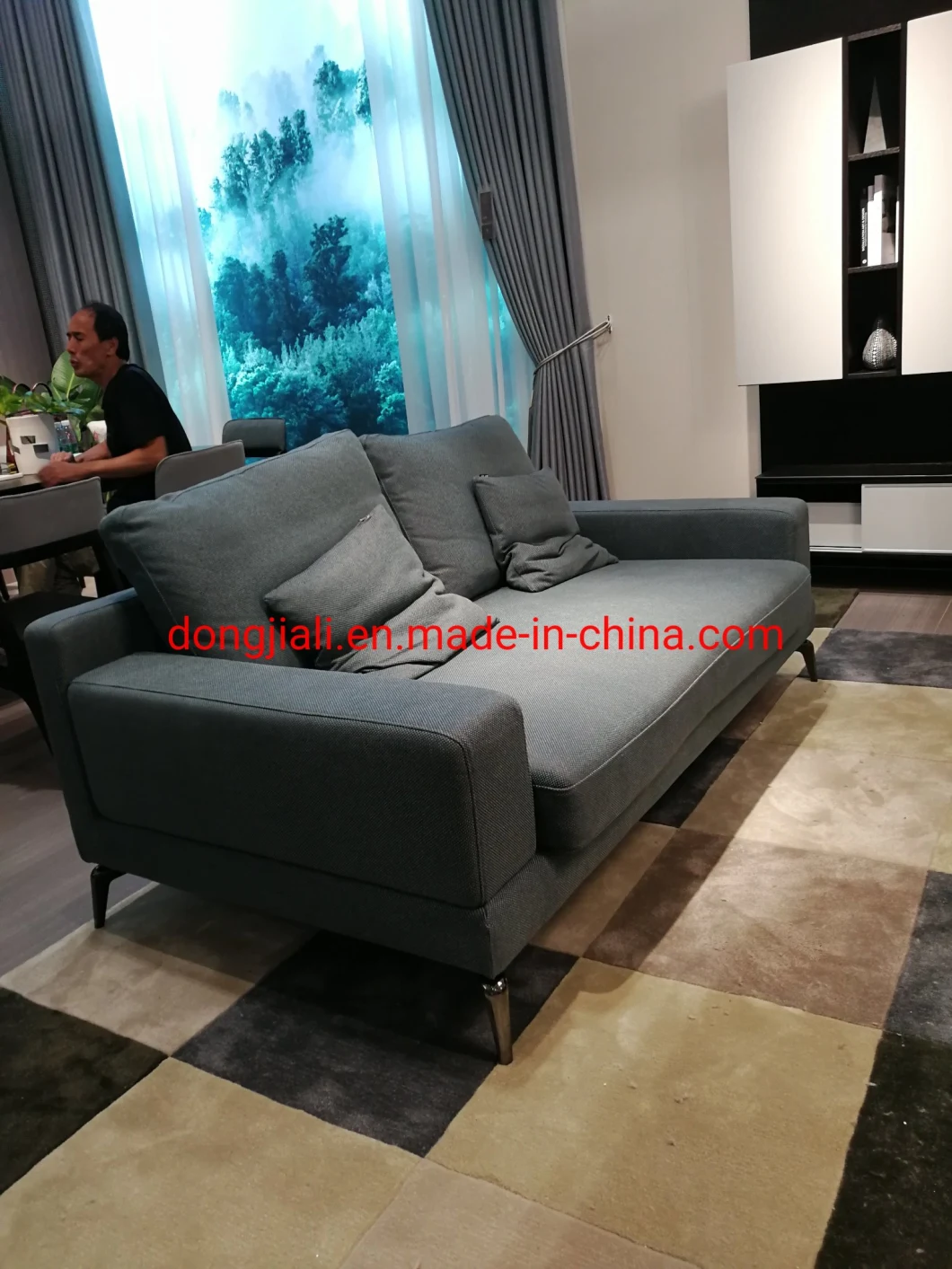 Gun Black Coffee Table TV Table Legs, Hardware Bed Accessories