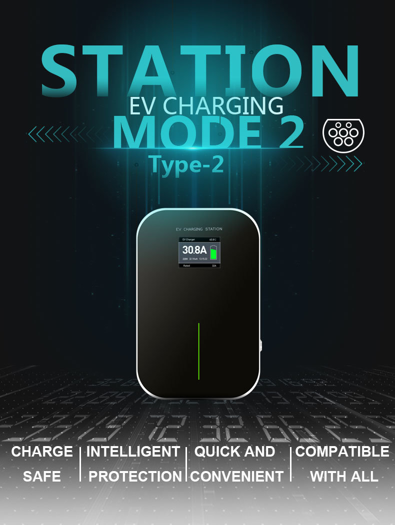 Besen EV Charger Manufacturer Charging Unit with Type 2 Cable