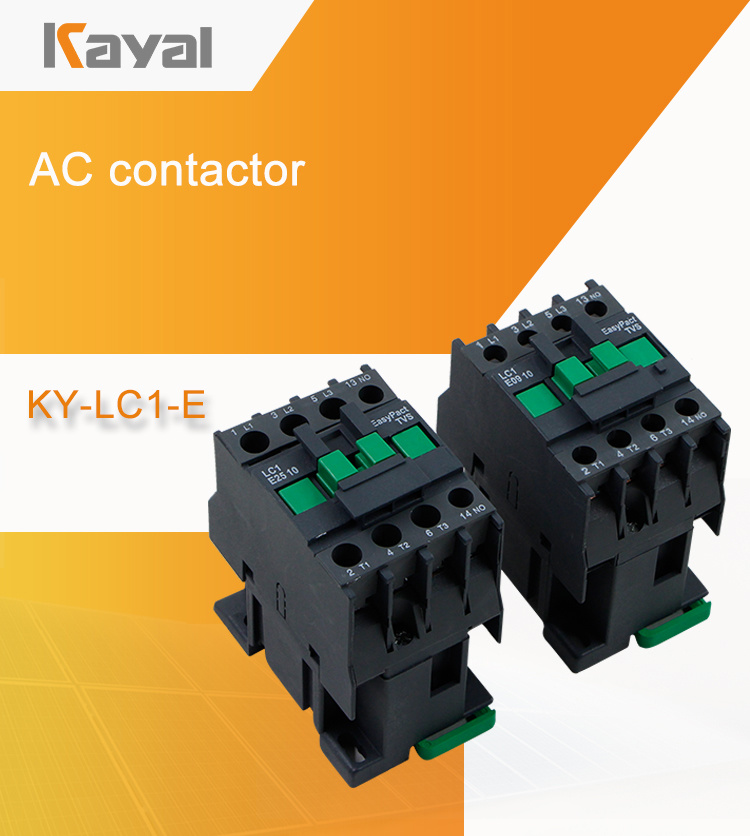 Online Selling Three Phase New Type LC1-E Series Magnetic Contactor Switch 380V Coil AC Contactor