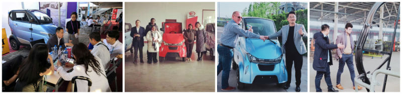 4 Wheels Small All Electric Vehicles for Cargo Delivery