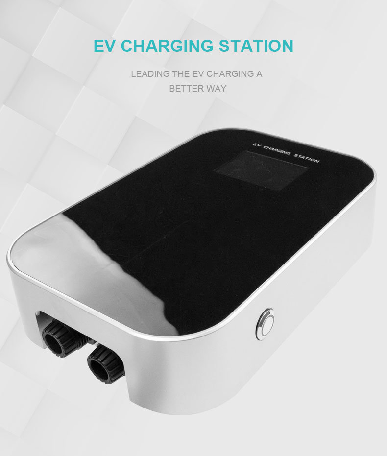 32A 11kw Type 2 EV Charging Station Charger Pile for Electric Cars
