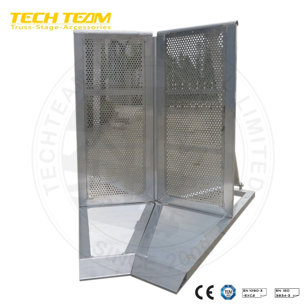 1200*1000*1200mm Folding Metal Brricade Aluminum Barrier Traffic Barrier