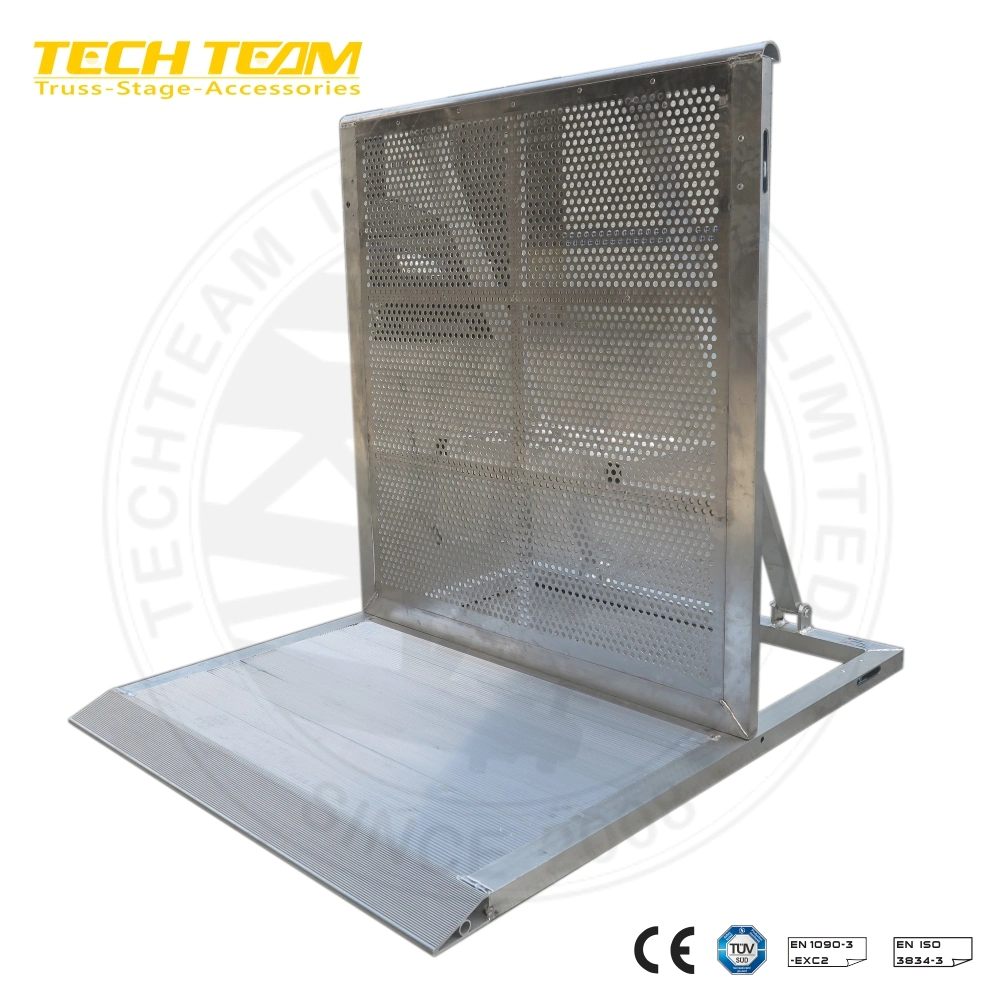 1200*1000*1200mm Folding Metal Brricade Aluminum Barrier Traffic Barrier