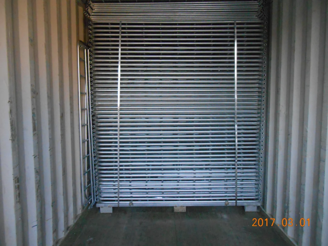 Galvanized Steel Road Barrier / Crowd Control Barrier / Traffic Barrier