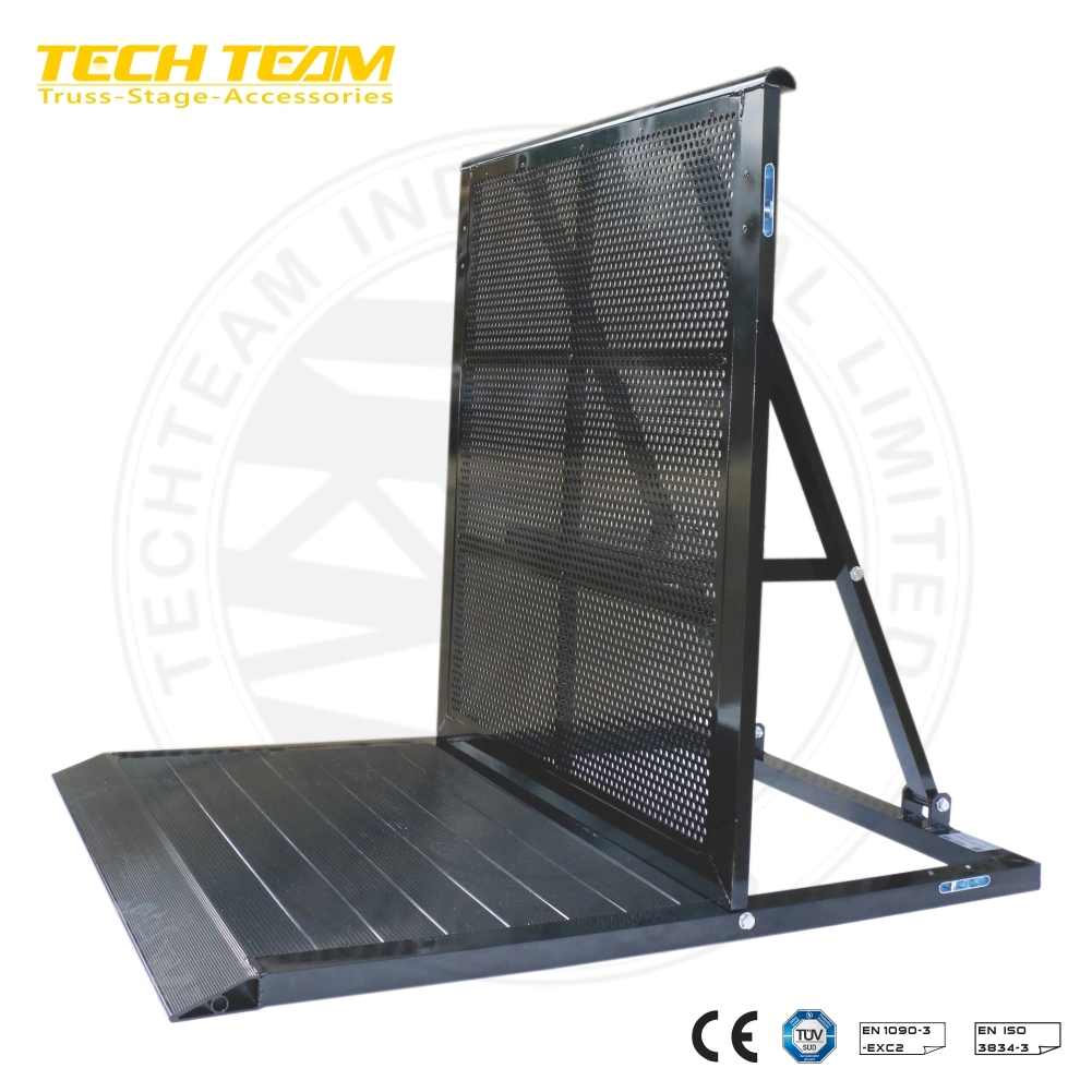 1200*1000*1200mm Folding Metal Brricade Aluminum Barrier Traffic Barrier