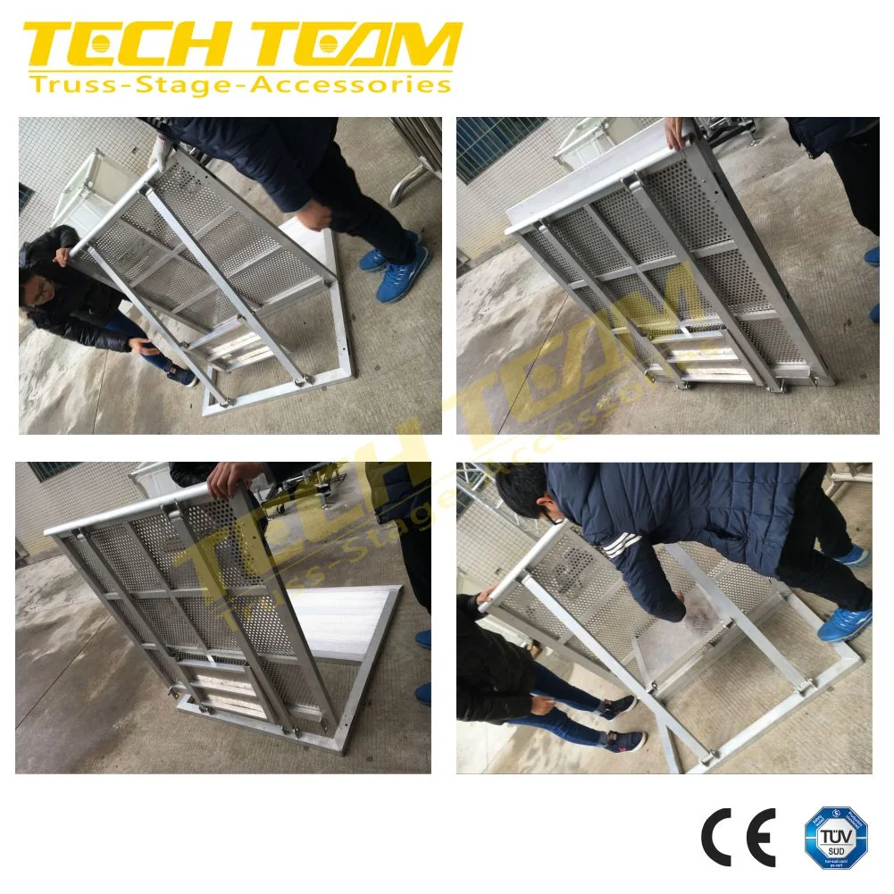 1200*1000*1200mm Folding Metal Brricade Aluminum Barrier Traffic Barrier