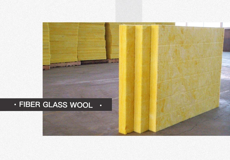 Fiberglass Wool Sound Insulation Board Heat Insulation Noise Barriers