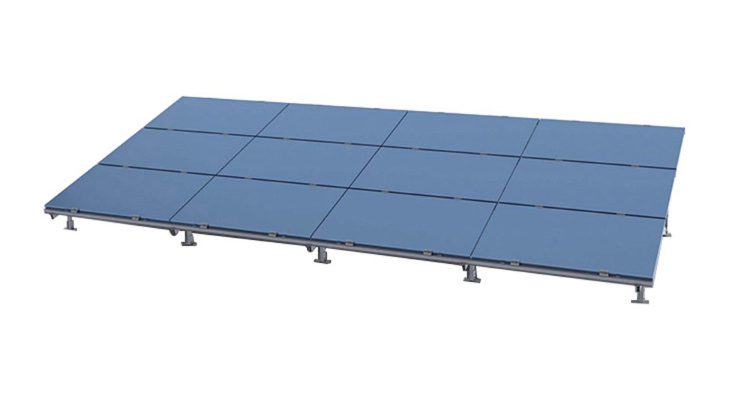 PV Mounting System Rooftop Metal Structure Mounted Sun Tracker Solar Panel Mount for Seam Roof