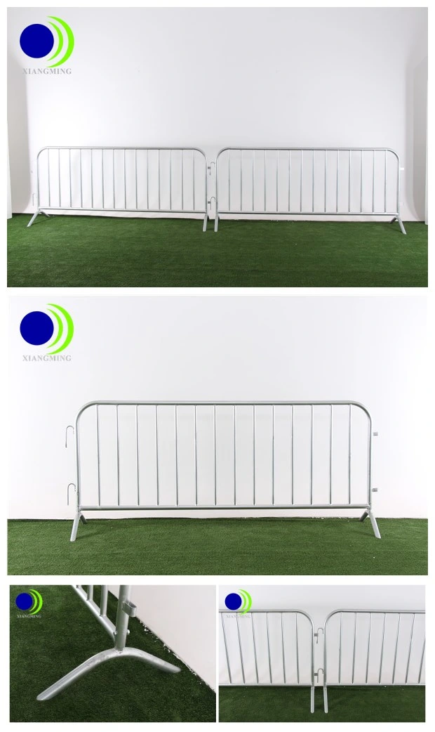 Galvanized Steel Road Barrier / Crowd Control Barrier / Traffic Barrier