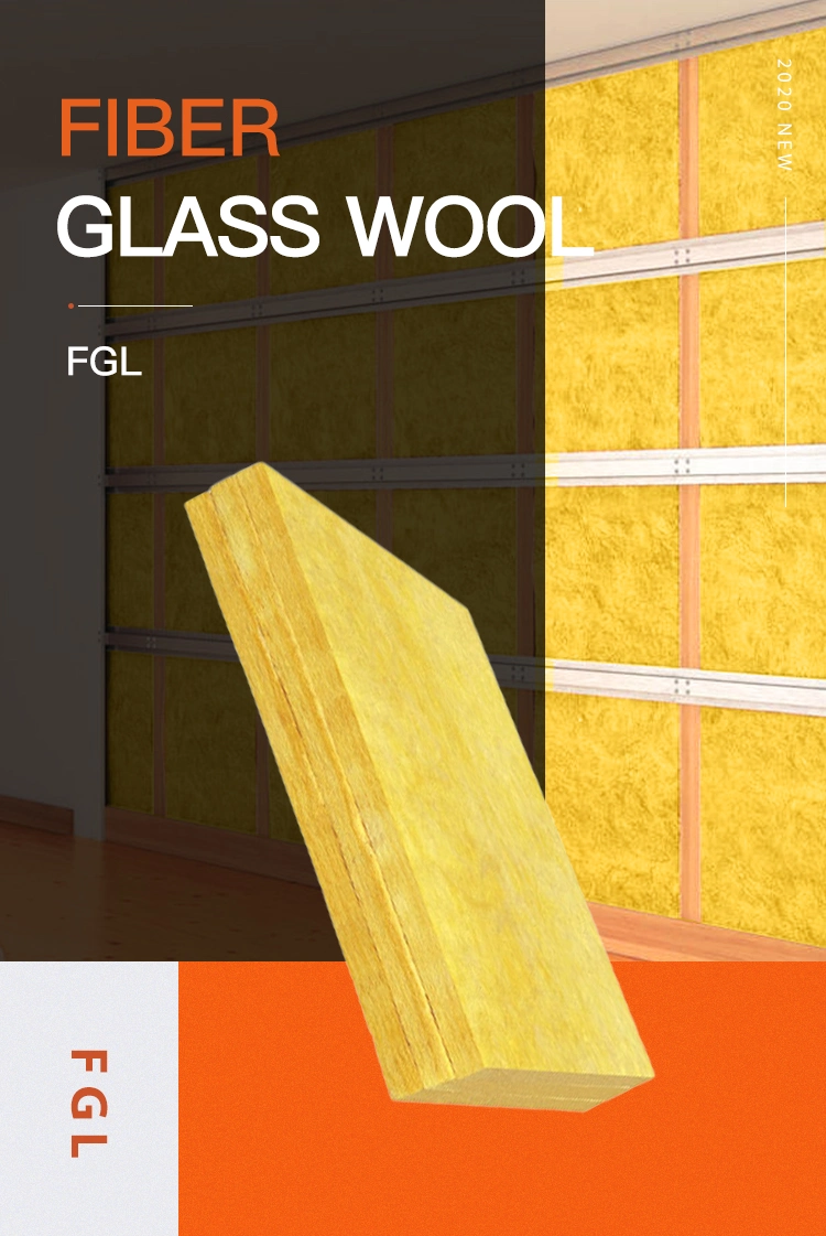 Fiberglass Wool Sound Insulation Board Heat Insulation Noise Barriers