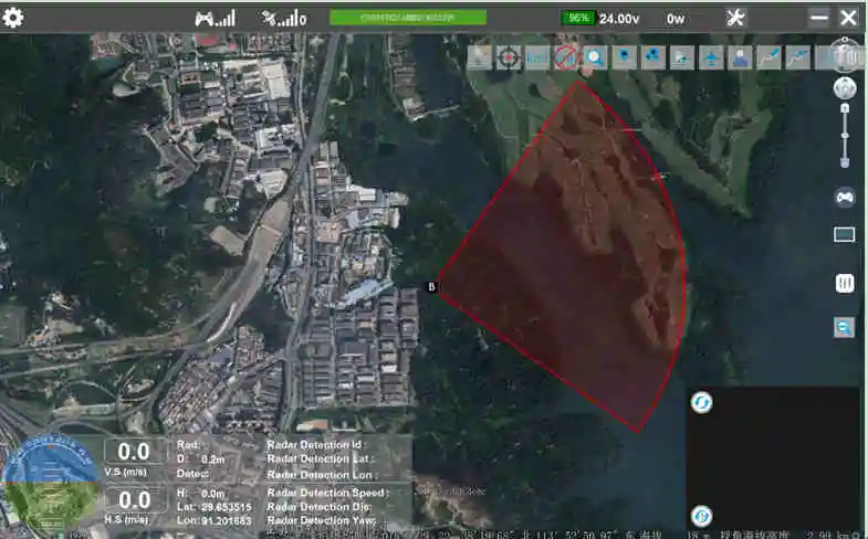 Radar Detection and Counter Drone System Drone Jammer Antidrone