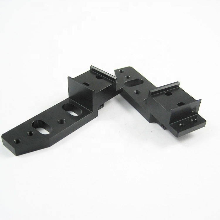 OEM Precision CNC Milling Machining Aluminium Black Anodized CNC Machined Agriculture Drone Parts Spare Parts