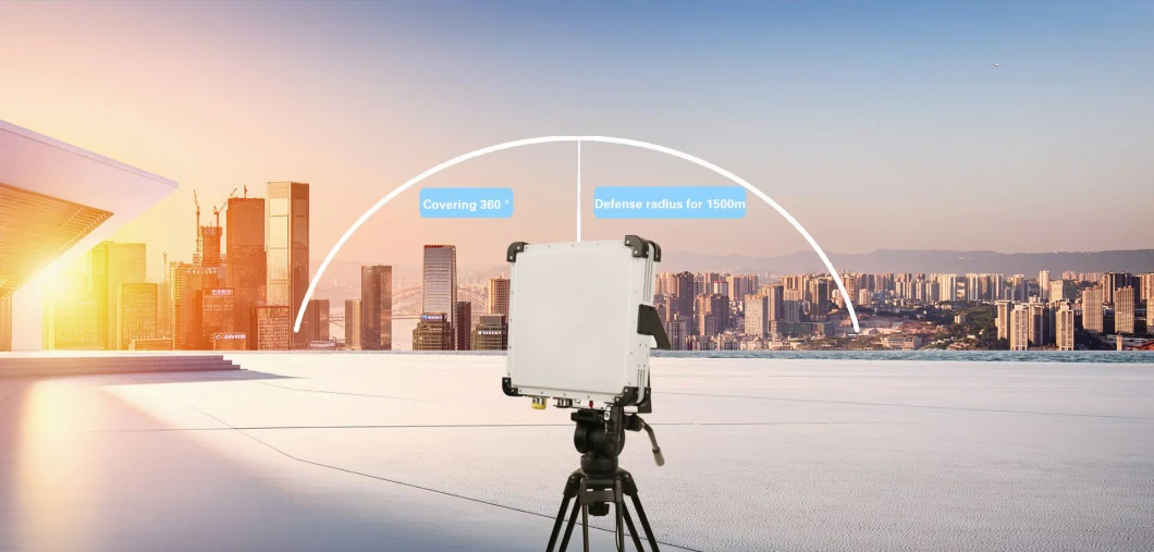 Radar Detection and Counter Drone System Drone Jammer Antidrone