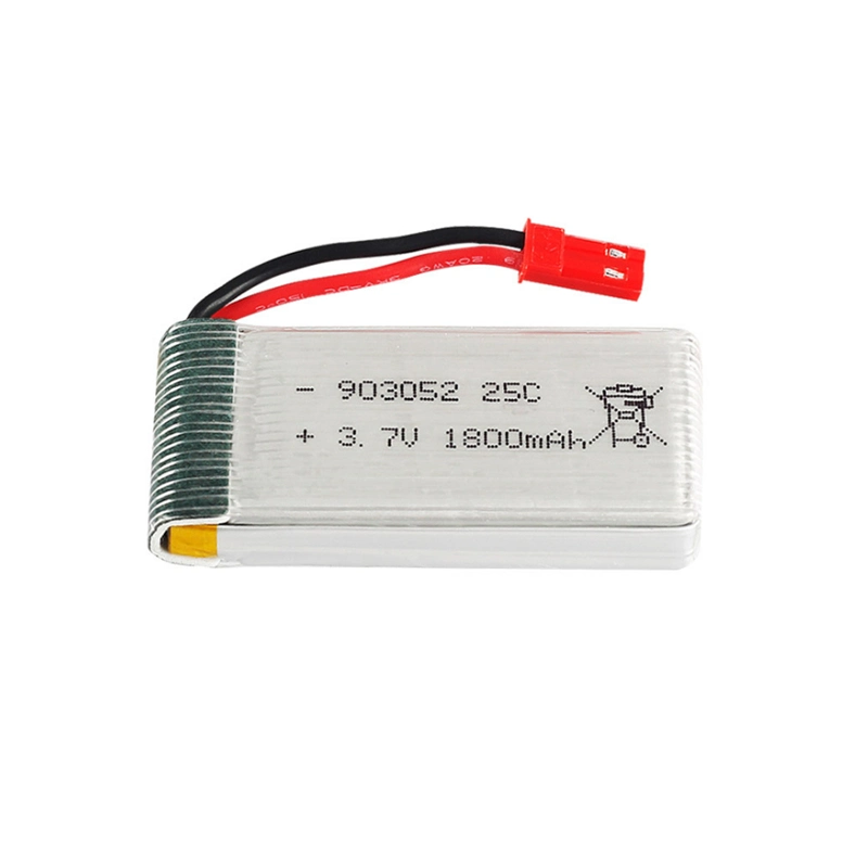 High Discharge Rating 25c 3.7V 1800mAh 903052 Lipo Battery for RC Drone Quadcopter/Helicopter