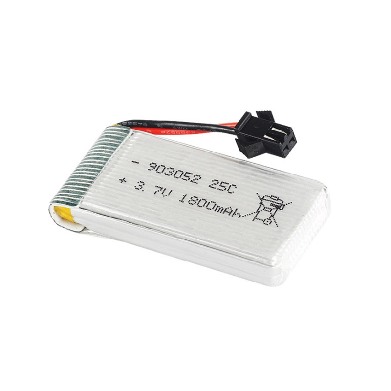 High Discharge Rating 25c 3.7V 1800mAh 903052 Lipo Battery for RC Drone Quadcopter/Helicopter