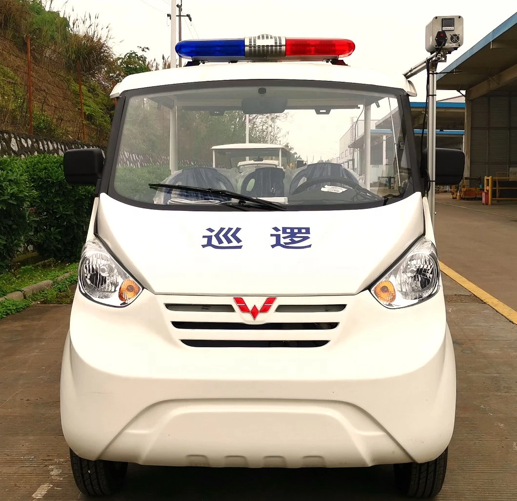 4 Seats Security Patrol Car Wuling Community Patrol Electric Vehicle