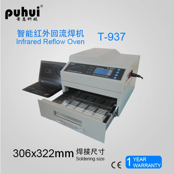 Desktop Reflow Oven, Lead-Free Reflow Oven T937, Hot Air Reflow Oven