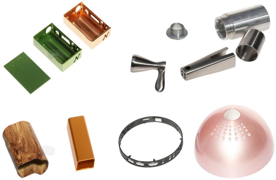 OEM Aluminum CNC Machining Part Communication Accessories & Aluminum Ring Communication Accessories with Anodized