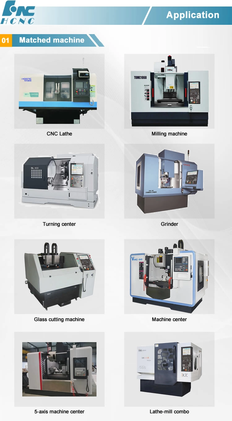 Cheap Hnc848d CNC Machine Tool 5 Axis Pick and Place Robot for Milling Machines Center