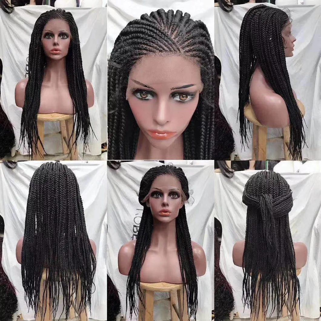 Good Quality Wigs Braiding Hair Lace Front Wigs Synthetic Hair