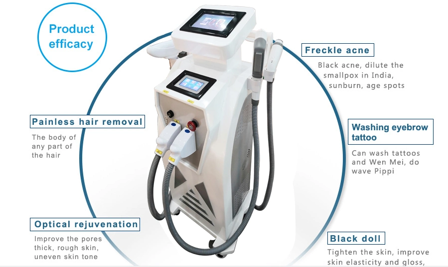 Factory Price Elight IPL/Shr/Opt Permanent Hair Removal Skin Rejuvenation Machine for Salon Use