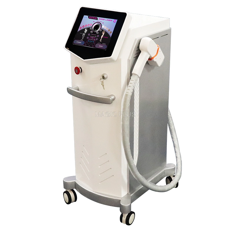 Painless Hair Removal Tattoo Removal Diode Laser 808nm 755nm 1064nm ND YAG Laser Q Switch Instrument