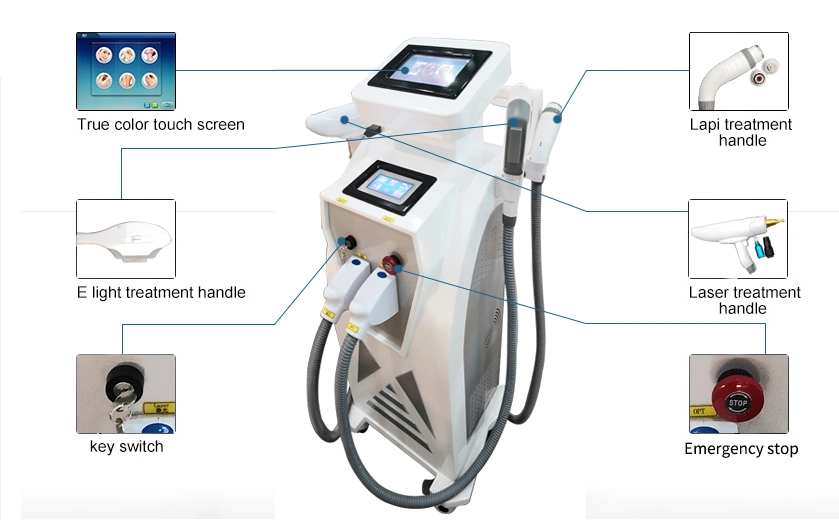 Factory Price Elight IPL/Shr/Opt Permanent Hair Removal Skin Rejuvenation Machine for Salon Use