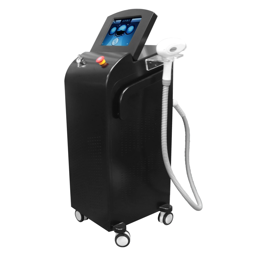 Painless Hair Removal Tattoo Removal Diode Laser 808nm 755nm 1064nm ND YAG Laser Q Switch Instrument