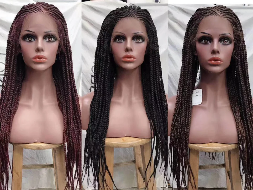 Good Quality Wigs Braiding Hair Lace Front Wigs Synthetic Hair