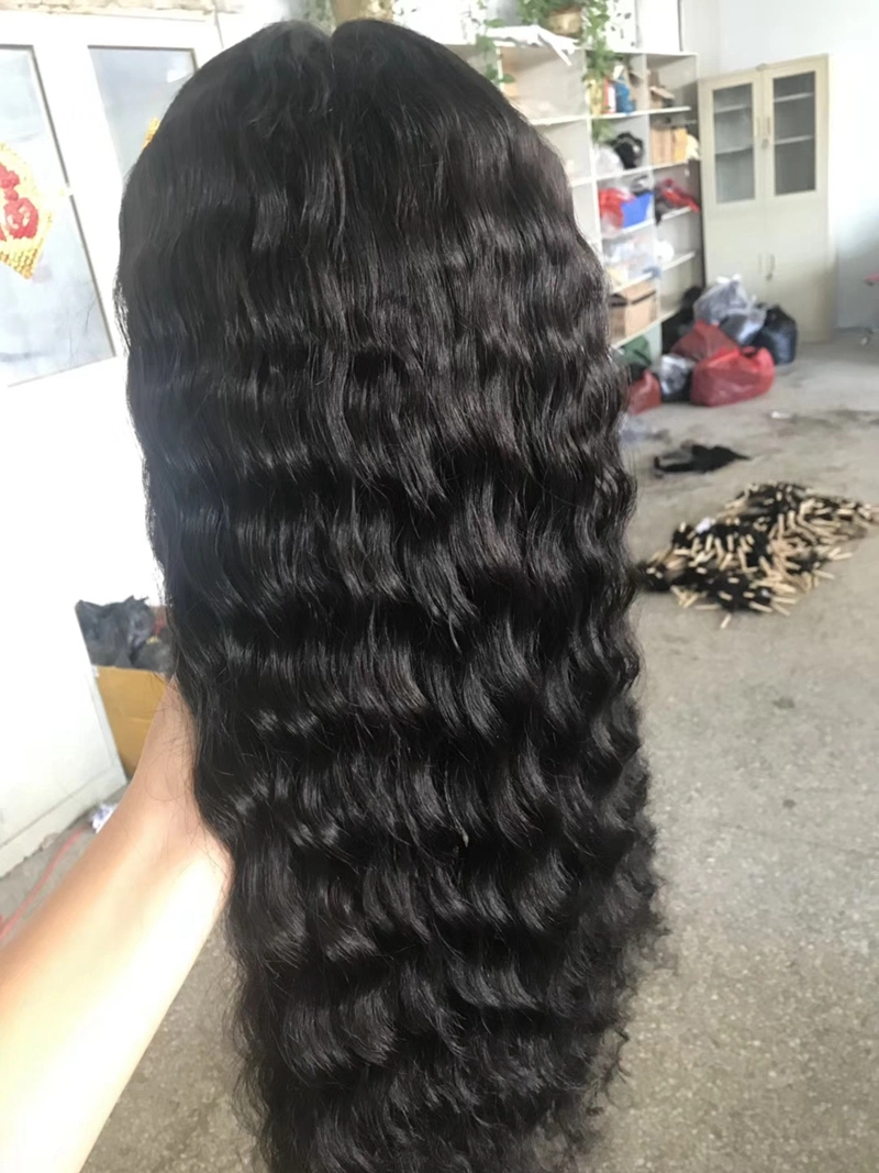 Wholesale Price Full Lace Wig Deep Wave 100% Human Hair Full Lace Wig